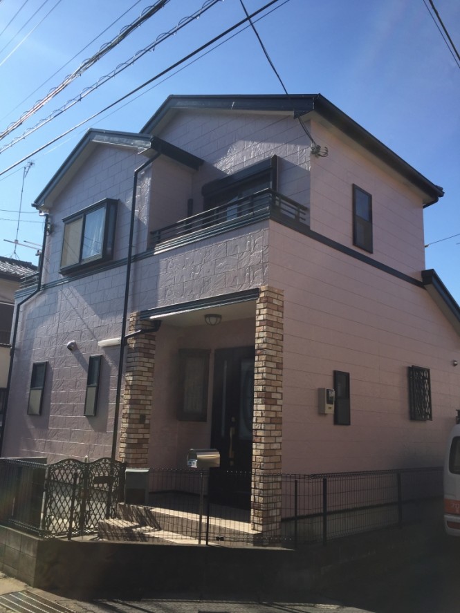 屋根・外壁塗装工事（シリコンプラン）愛川町中津　J様邸
