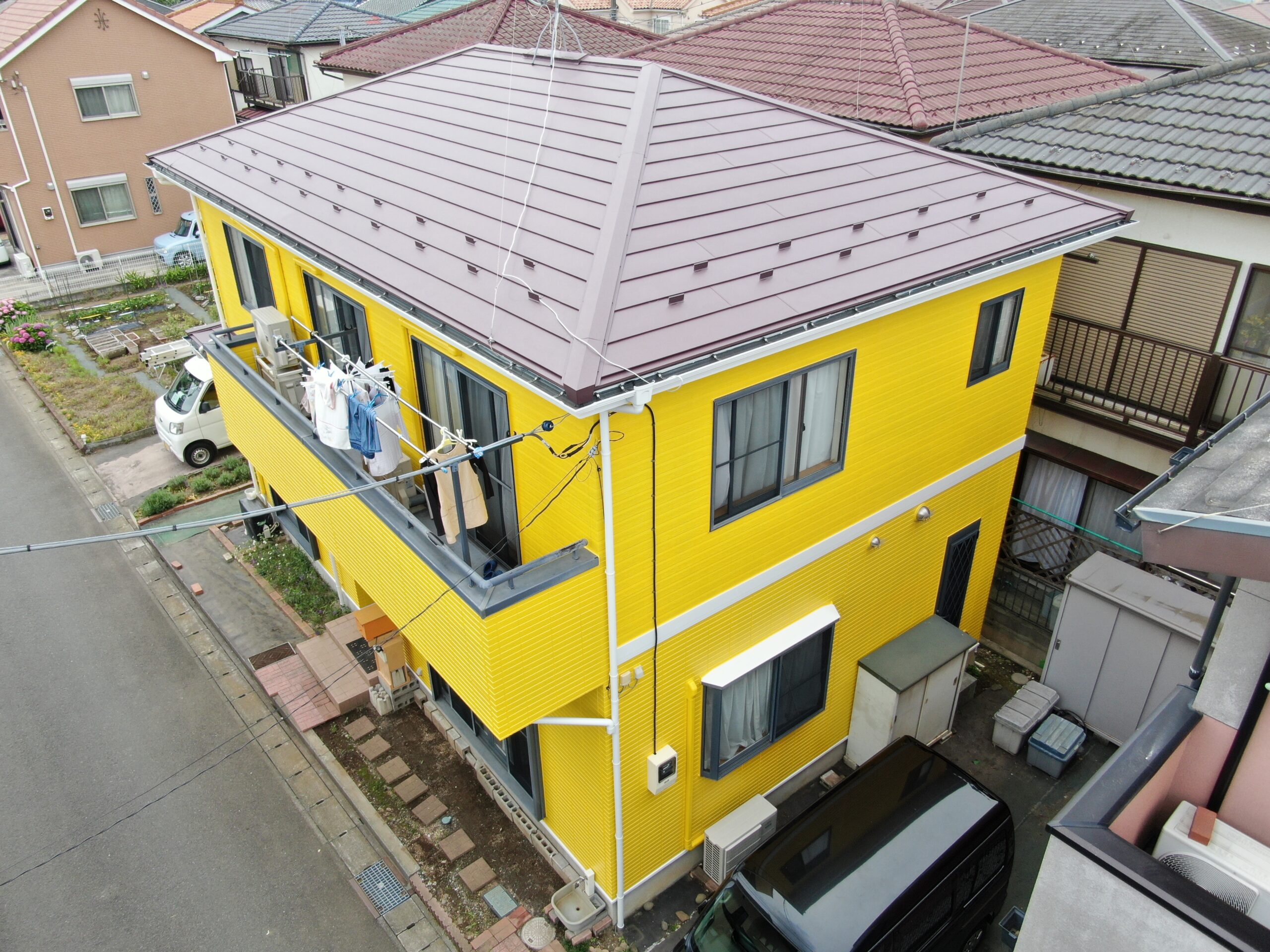 外壁塗装・屋根重ね葺き工事（遮熱フッ素プラン）愛川町中津　C様邸