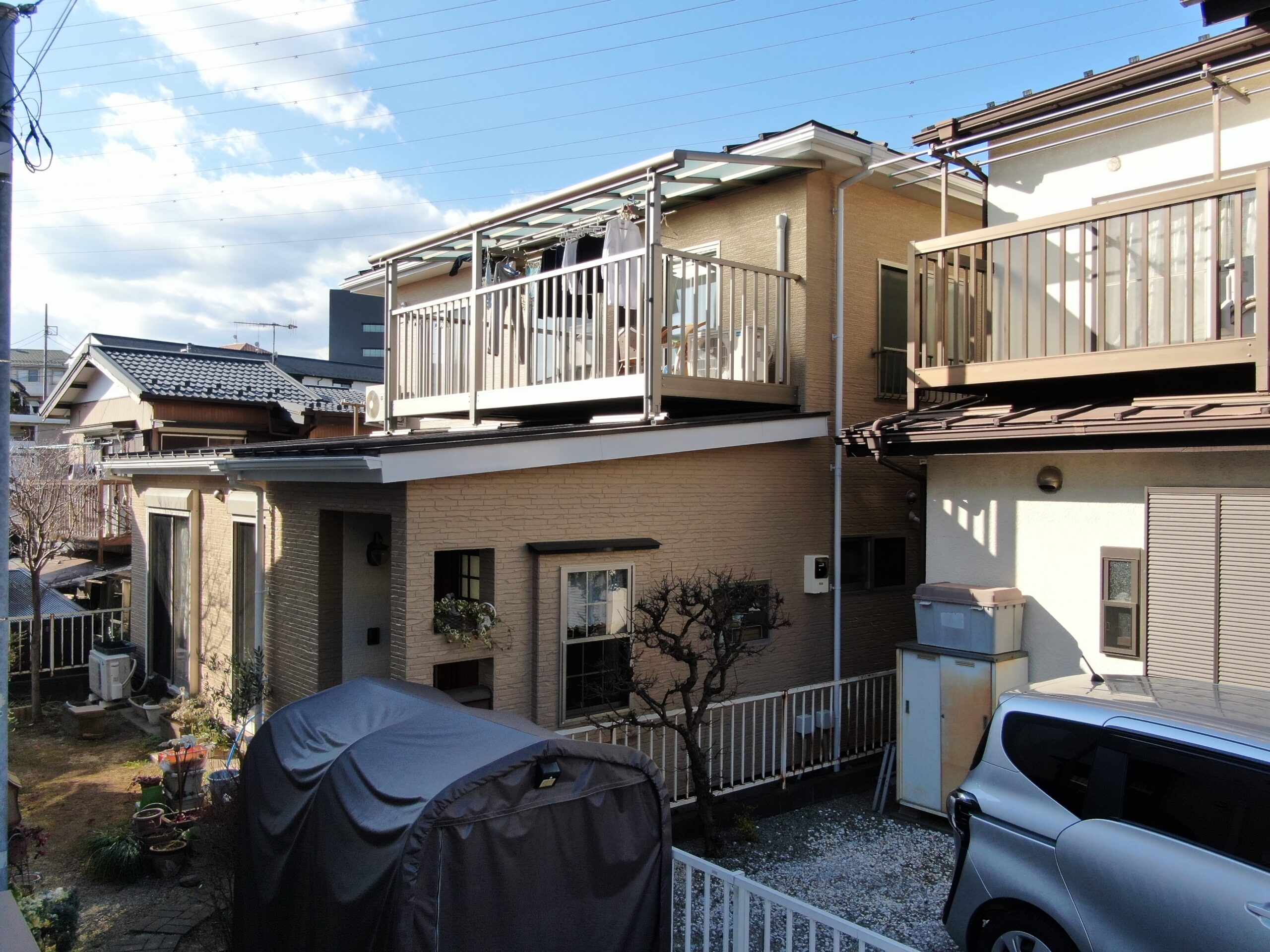 外壁塗装工事（遮熱シリコンプラン）伊勢原市石田　F様邸