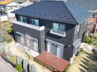屋根重ね葺き・外壁塗装工事（低汚染・遮熱フッ素プラン）平塚市田村　S様邸