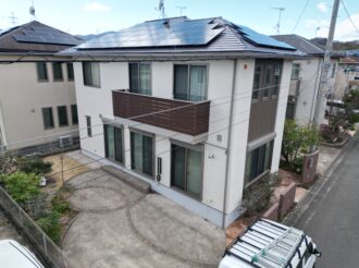 屋根・外壁塗装工事（ハイクラスシリコンプランフッ素プラン）