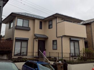 屋根・外壁塗装工事（低汚染・遮熱フッ素プラン）厚木市森の里　I様