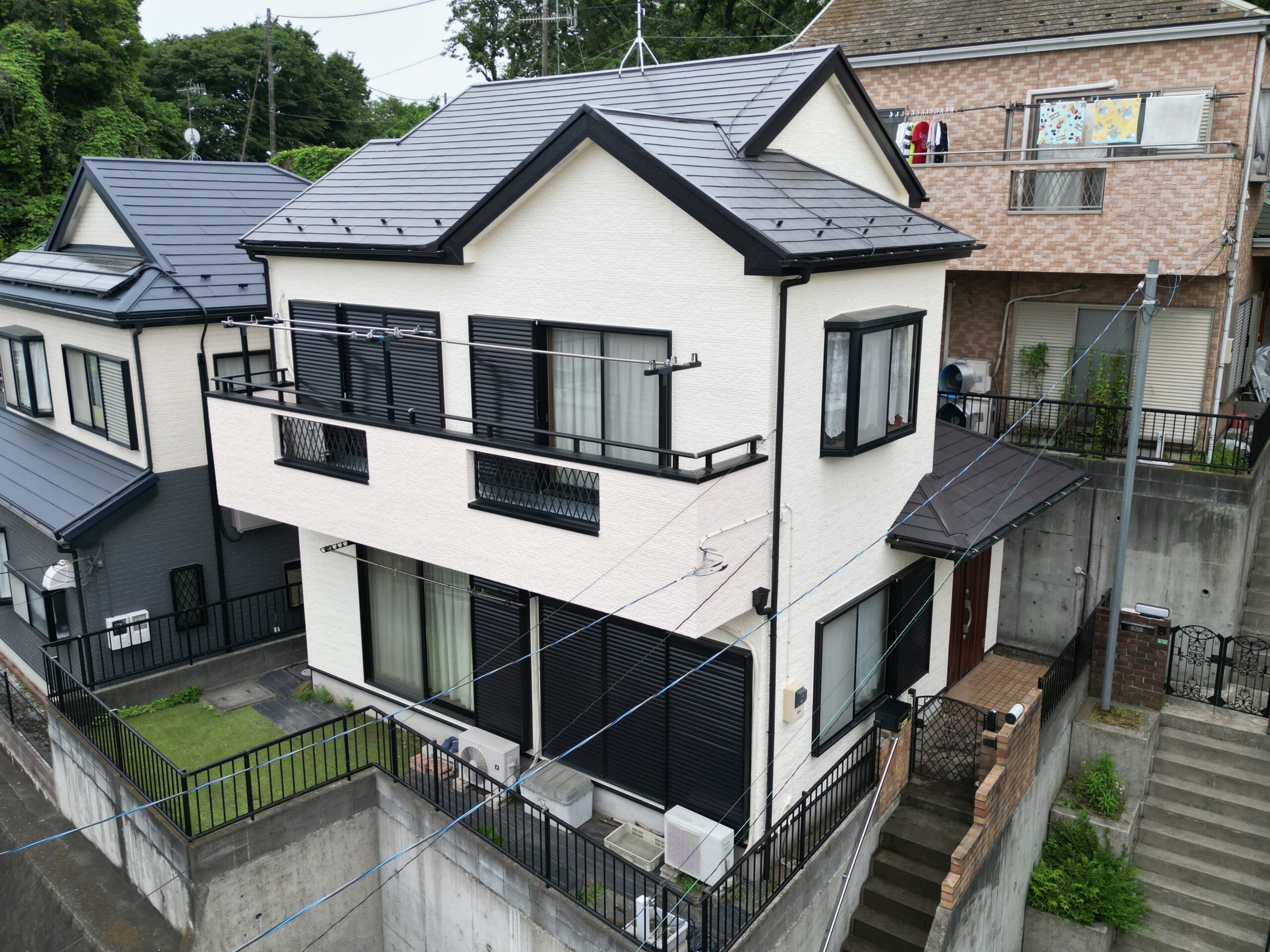 屋根・外壁塗装工事（遮熱シリコンプラン）厚木市恩名　I様邸