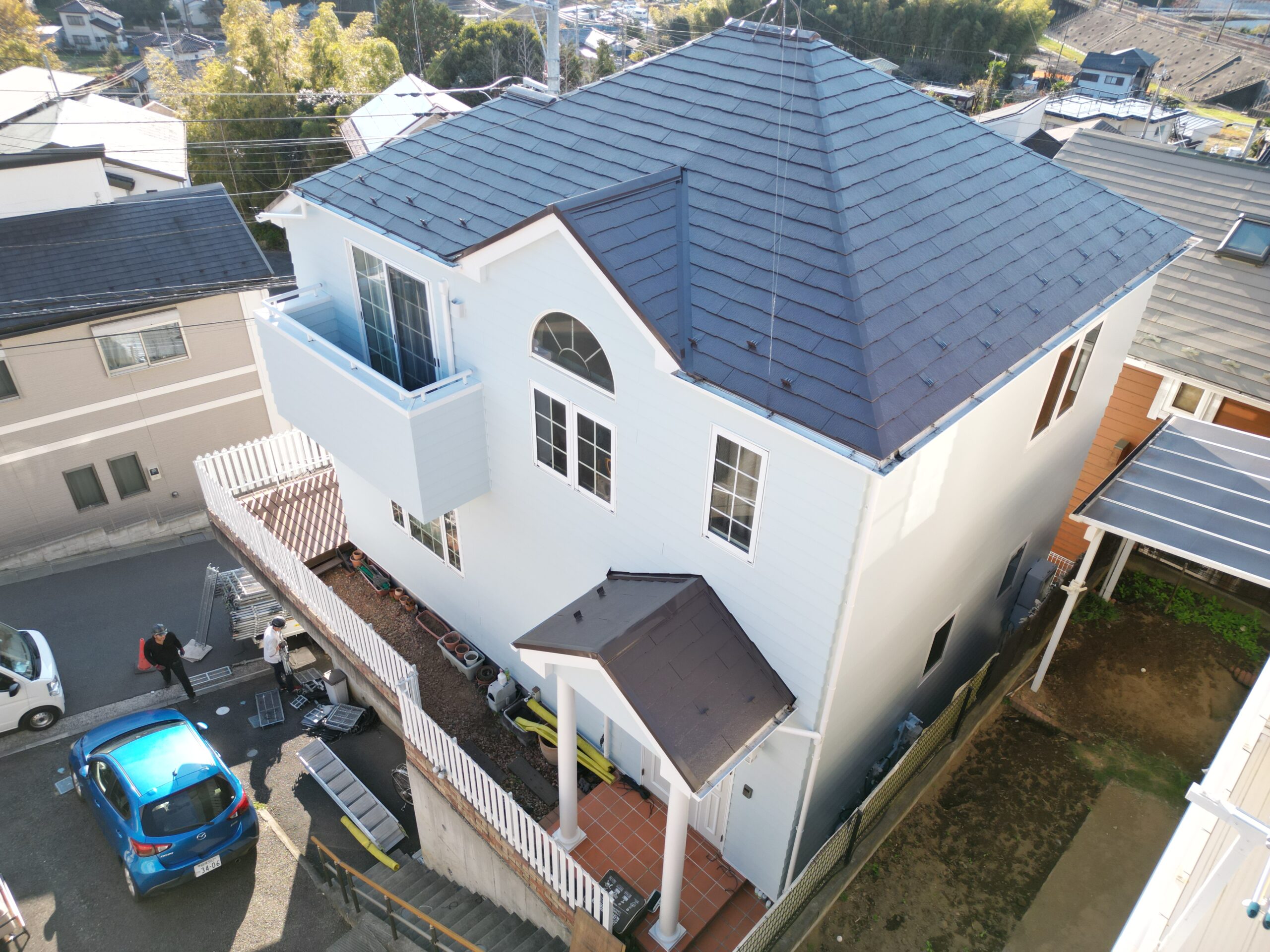 屋根・外壁塗装工事（遮熱ハイクラスシリコンプラン）海老名市柏ヶ谷　T様邸