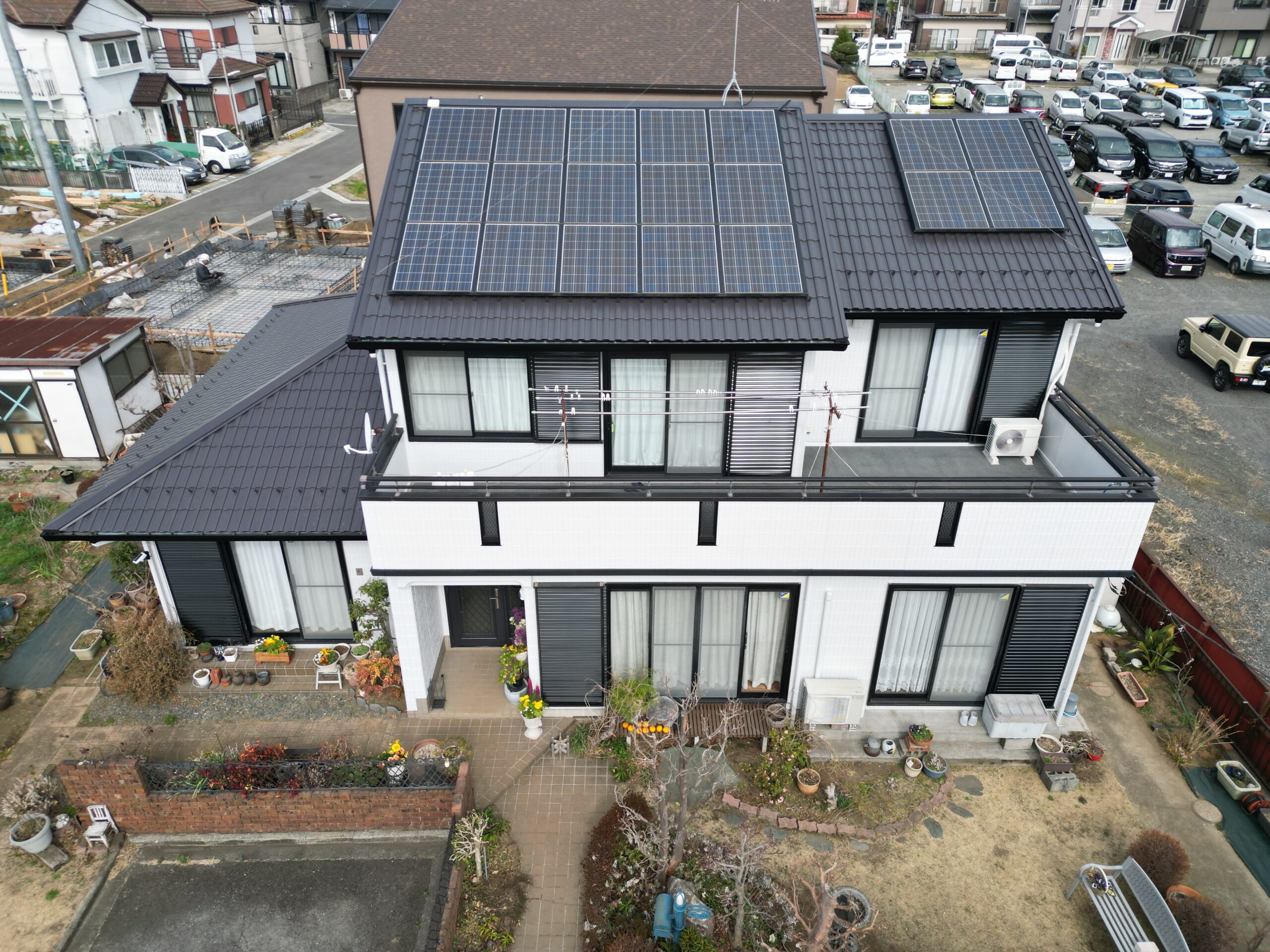 屋根・外壁塗装工事（超低汚染・遮熱フッ素プラン）厚木市下川入　M様邸