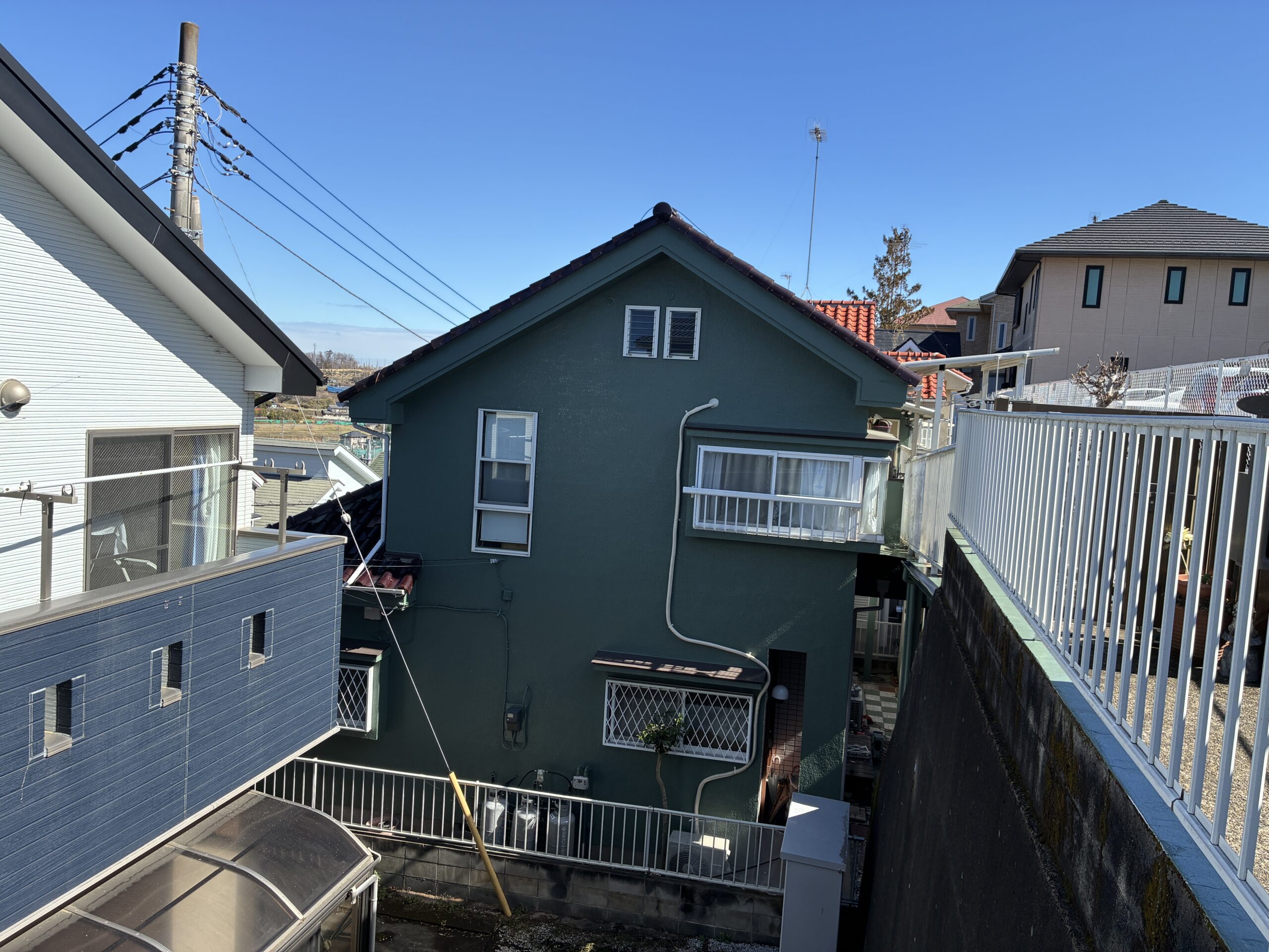 外壁塗装工事（遮熱ハイクラスシリコンプラン）厚木市飯山南　T様邸