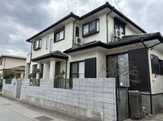 外壁塗装工事（超低汚染無機プラン）厚木市妻田西　T様邸