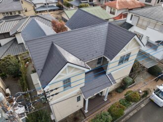 屋根・外装塗装工事（遮熱ハイクラスフッ素プラン）厚木市毛利台　N様邸