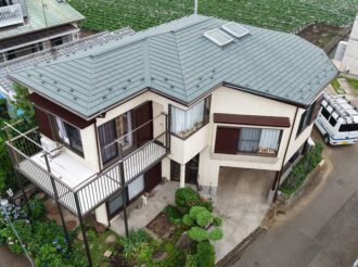 外壁塗装工事（超低汚染シリコンプラン）