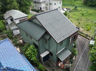 外壁塗装工事（超低汚染シリコンプラン）