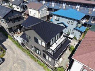 屋根・外壁塗装工事（超低汚染フッ素プラン）厚木市栄町　Y様邸