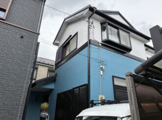 屋根カバー工事・外壁塗装工事（超低汚染シリコンプラン）