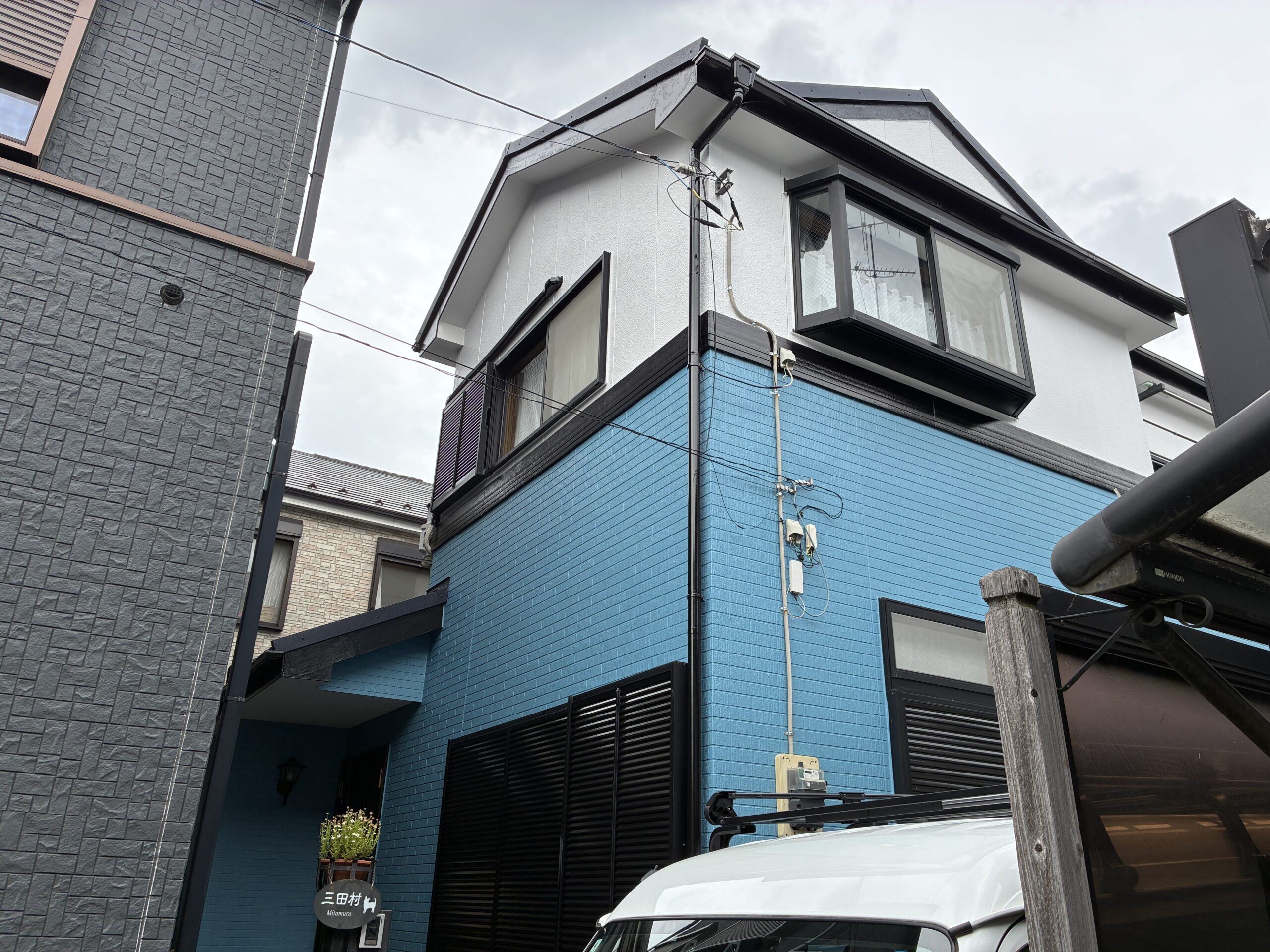 屋根カバー工事・外壁塗装工事（超低汚染シリコンプラン）厚木市林　M様邸