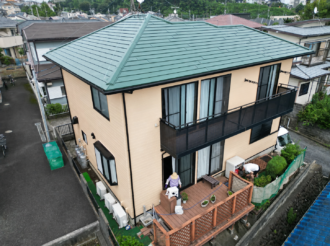 屋根・外装塗装工事（超低汚染無機プラン）