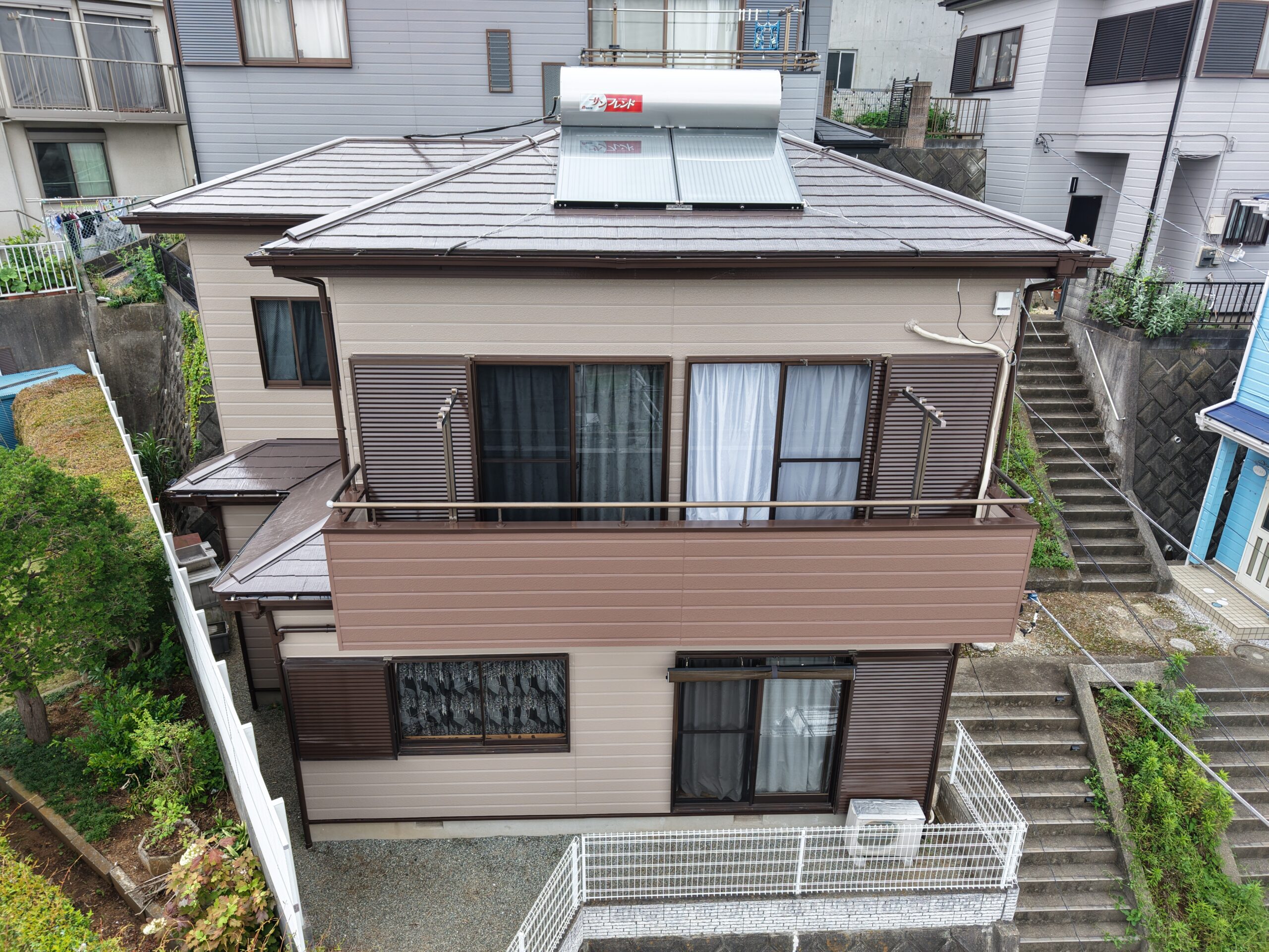 屋根・外壁塗装工事（高耐久ラジカルシリコンプラン）厚木市恩名　H様邸