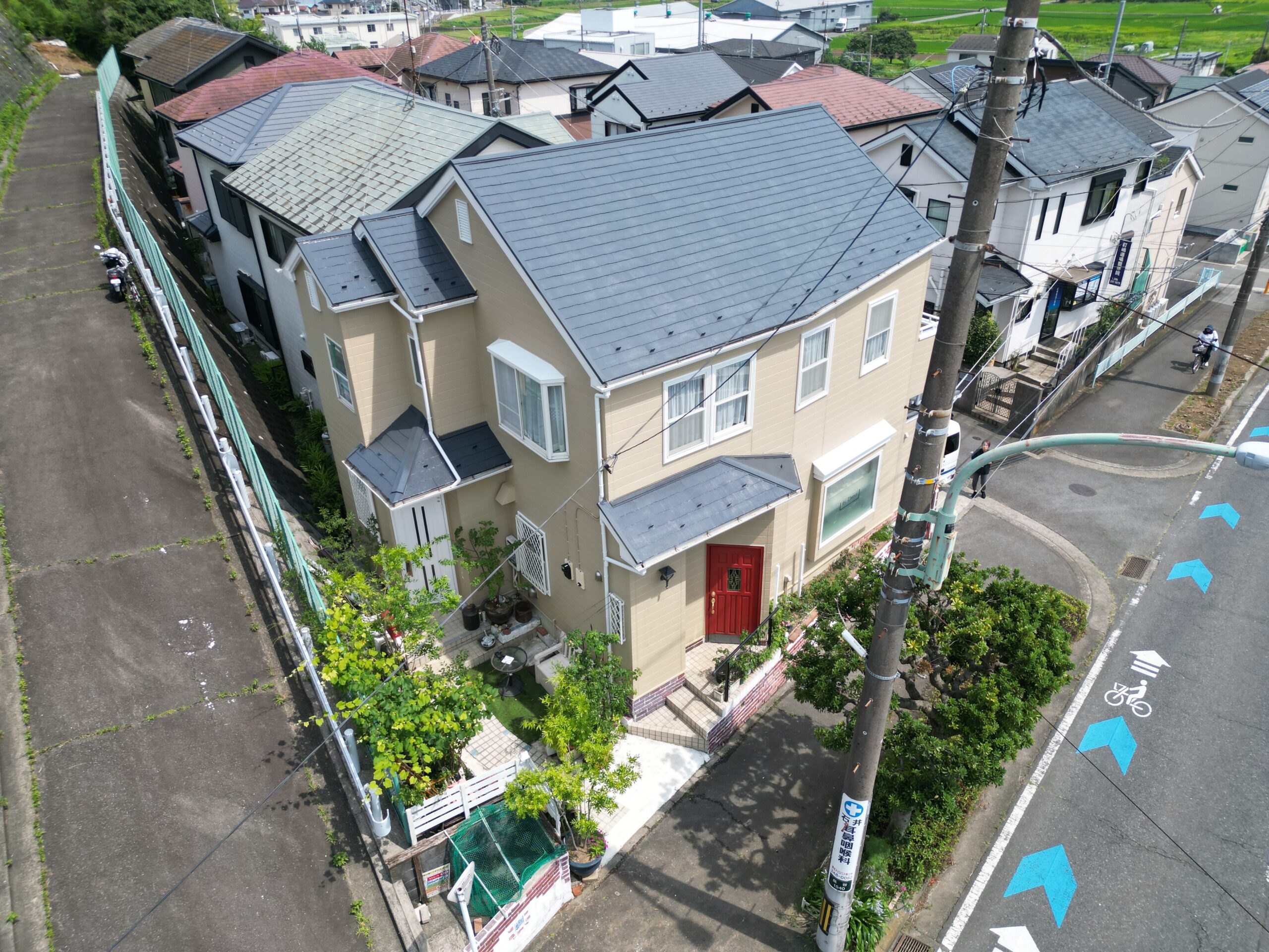 屋根・外壁塗装工事（フッ素プラン）厚木市長谷　K様邸