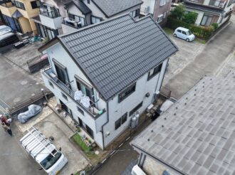 屋根・外壁塗装工事（超低汚染シリコンプラン）